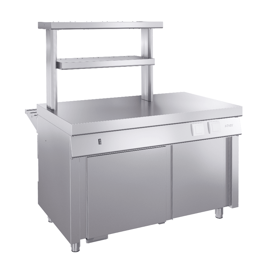Прилавок горячих напитков Atesy Ривьера ПГН-1120-02-О без полок