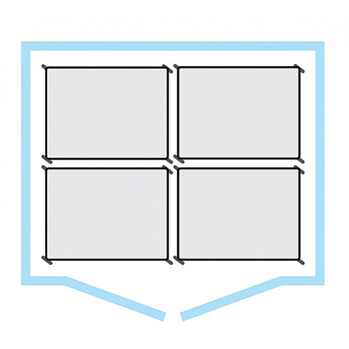 Камера отложенной расстойки Polair CRP2.6080.T4 inox