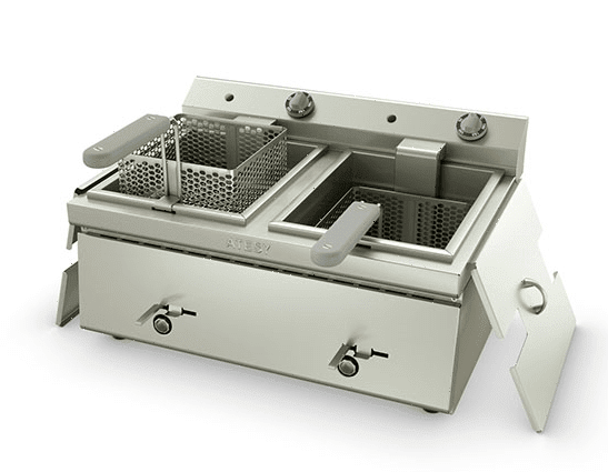 Фритюрница Atesy Таверна-2005 (600 серии) 2-секционная