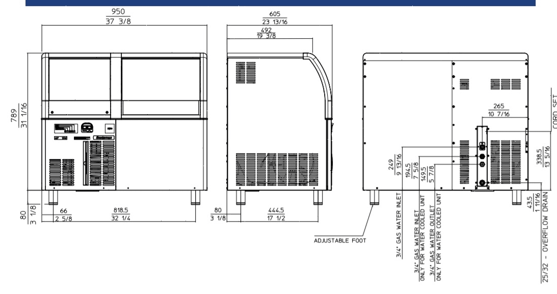 Льдогенератор Scotsman (Frimont) AF 124 WS