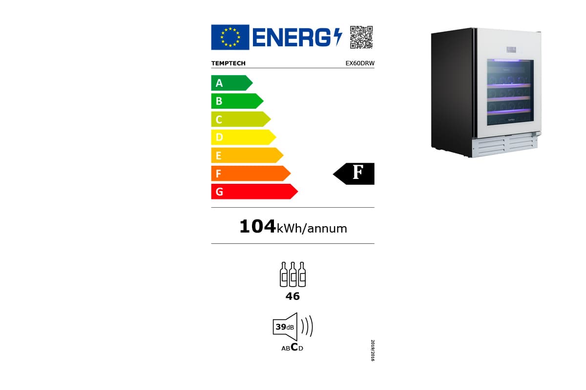 Шкаф винный Temptech EX60DRW
