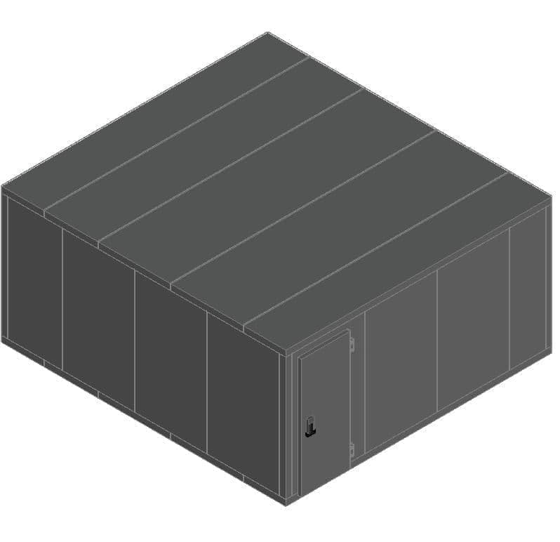 Камера холодильная Polair КХН-38,56(4400х4700х2240) 100мм