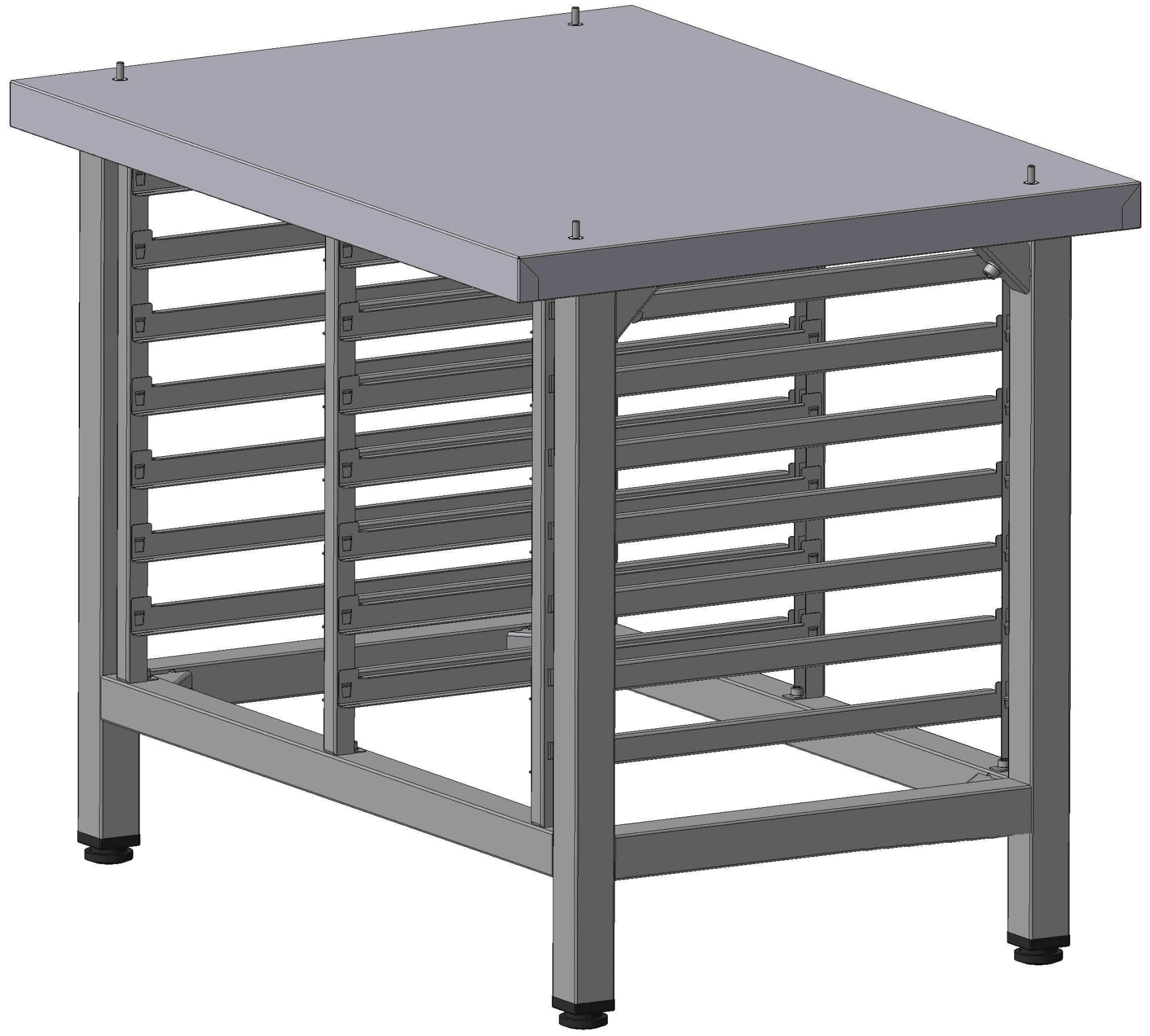 Подставка Iterma для пароконвектоматов Rational iCombi Pro/Classic 6-1/1, 10-1/1