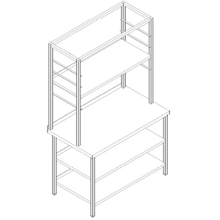 Стол для теста Follett с надстройкой