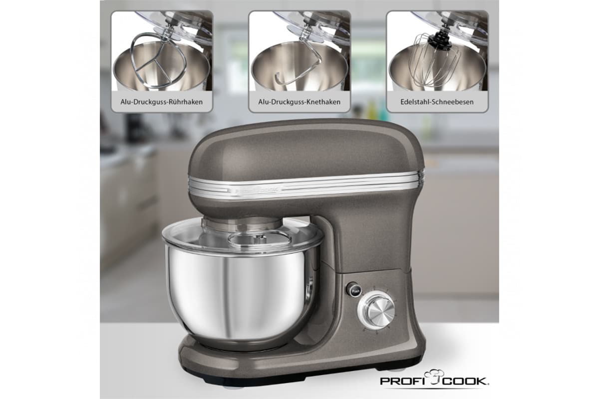 Комбайн кухонный ProfiCook PC-KM 1197 антрацит