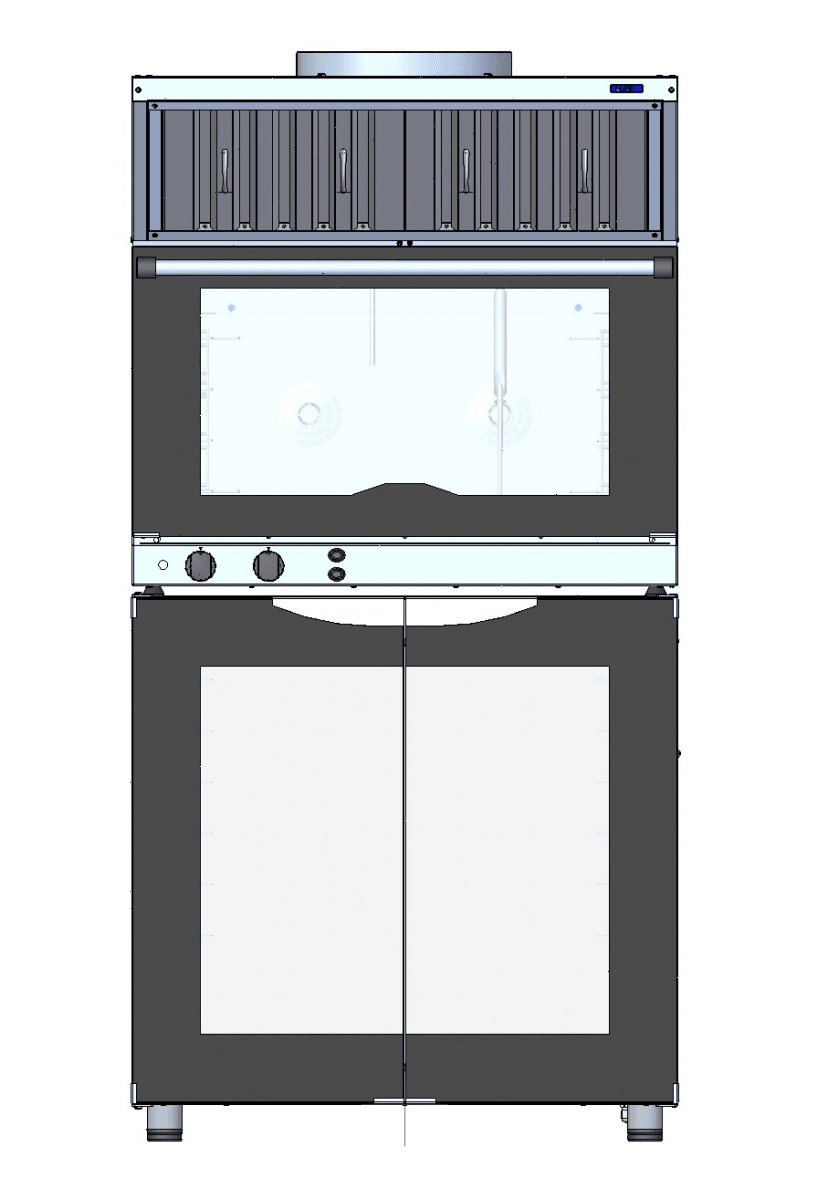 Зонт вытяжной Abat ЗВВ-4-6/4 (21000080802)