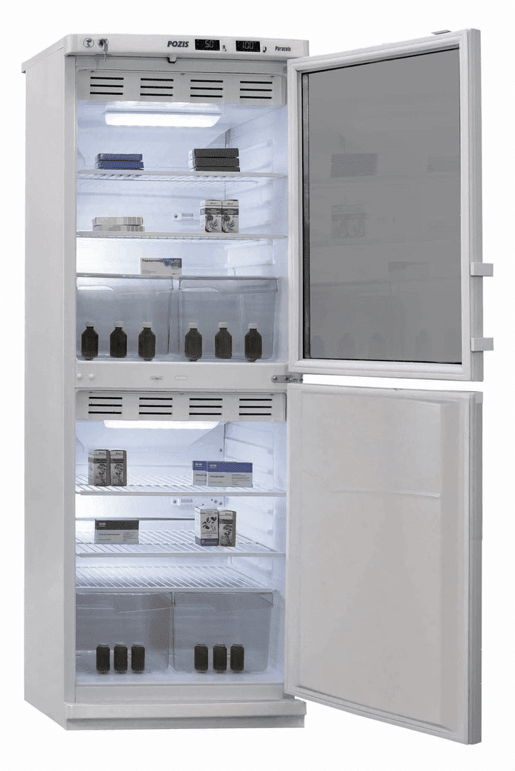 Шкаф фармацевтический Pozis ХФД-280 (металл., тонир. стекло)