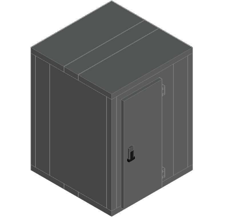 Камера холодильная Polair КХН-4,59 (1700х1700х2240) 100мм