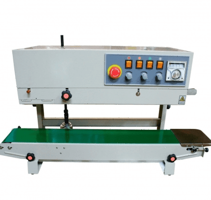 Конвейерный запайщик Магикон FRBM-810II с поворотной головой+печать сухими чернилами