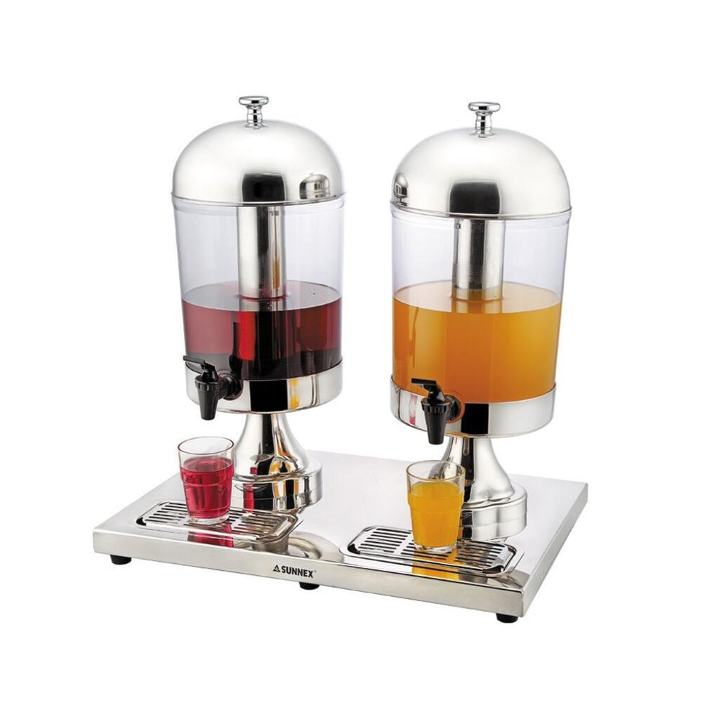 Диспенсер для холодных напитков, 2 колбых8л P.L. Proff Cuisine | X23688TX2 / JQ-CD047