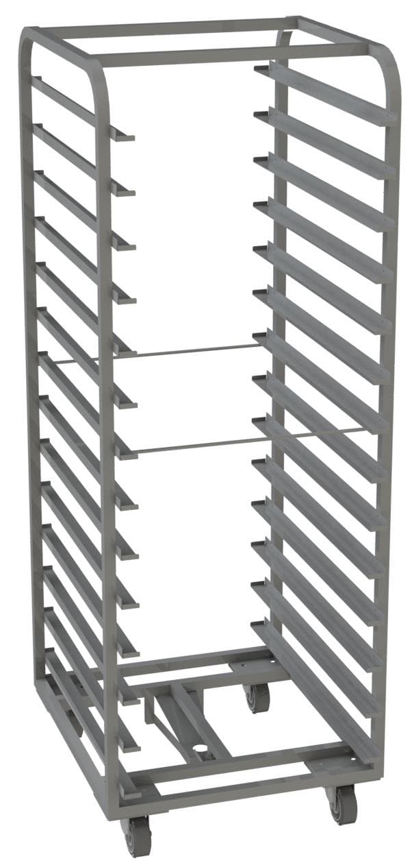 Тележка для ротационной печи Restoinox BONGARD 8.64 14 уровней сварная 600х800 мм