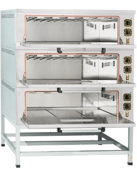 Подовая печь Abat ЭШП-3-01 (270 °C) нерж. камера (21000801142)