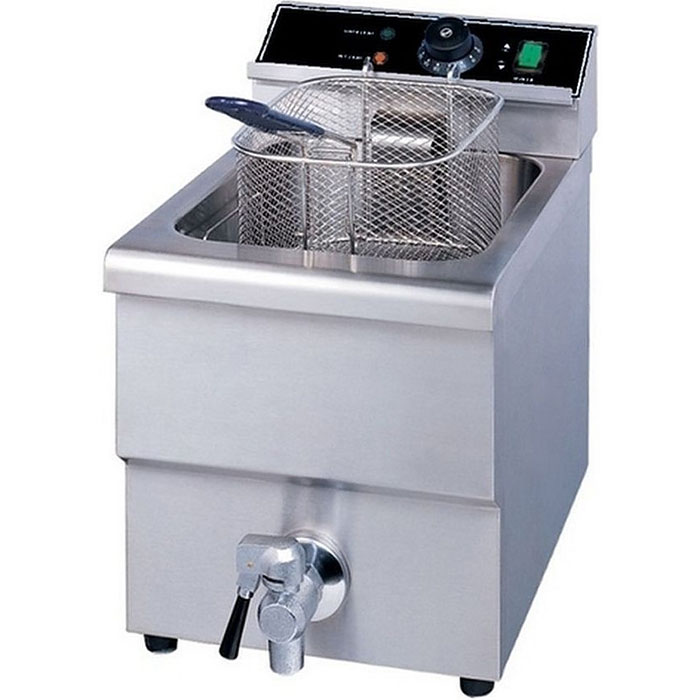 Фритюрница Eksi HEF-12LT с краном