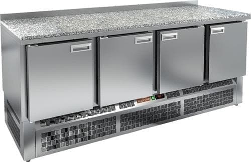Стол холодильный Hicold GNE 1111/TN камень