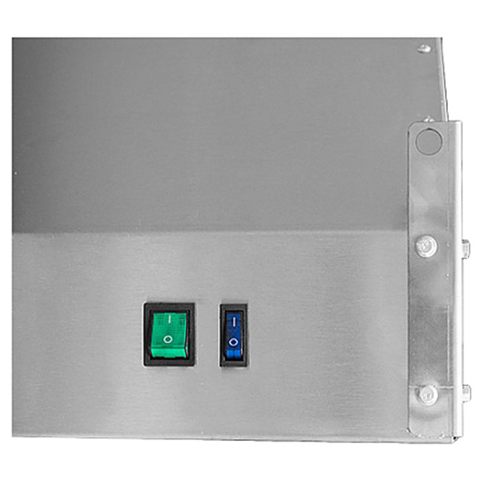 Зонт вытяжной пристенный ПищТех ЗВэ-П09/09