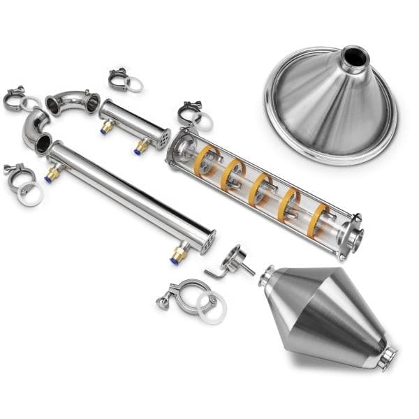 Самогонный аппарат Добрый Жар Абсолют ВИП, 40 литров ТЭН нержавеющая сталь