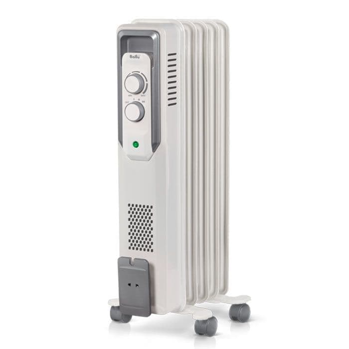 Масляный обогреватель Ballu CUBE BOH/CB-05W 1000 (5 секций)