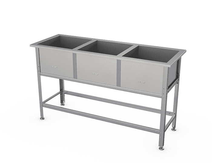 Ванна моечная Atesy ВСМ-Б-3.700-02-К (ВМ-3/700 К)