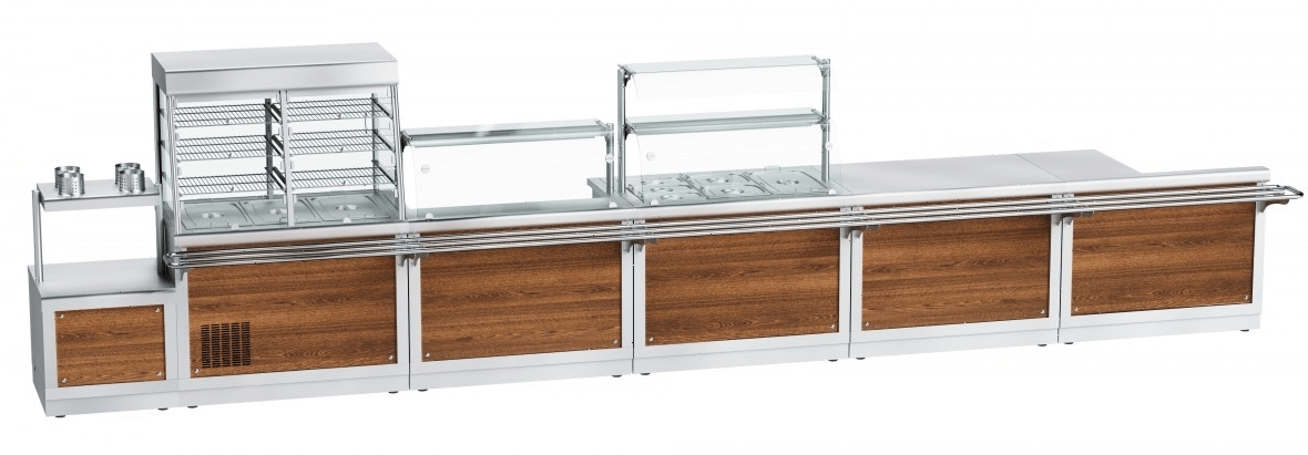 Прилавок для горячих напитков Abat ПГН-70Х-01 (21000001916)