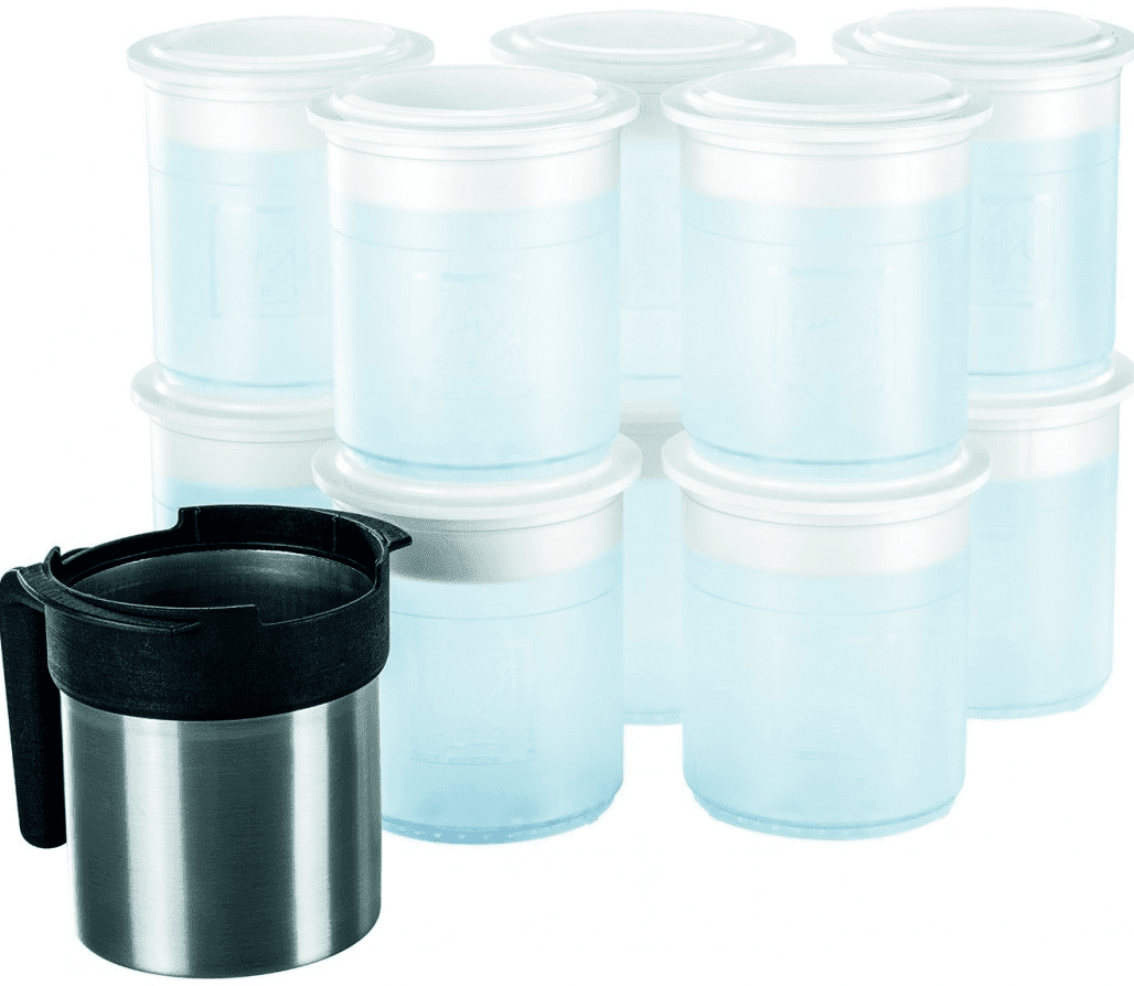 Комплект стаканов с крышками Pacojet PJ32562, 10 шт