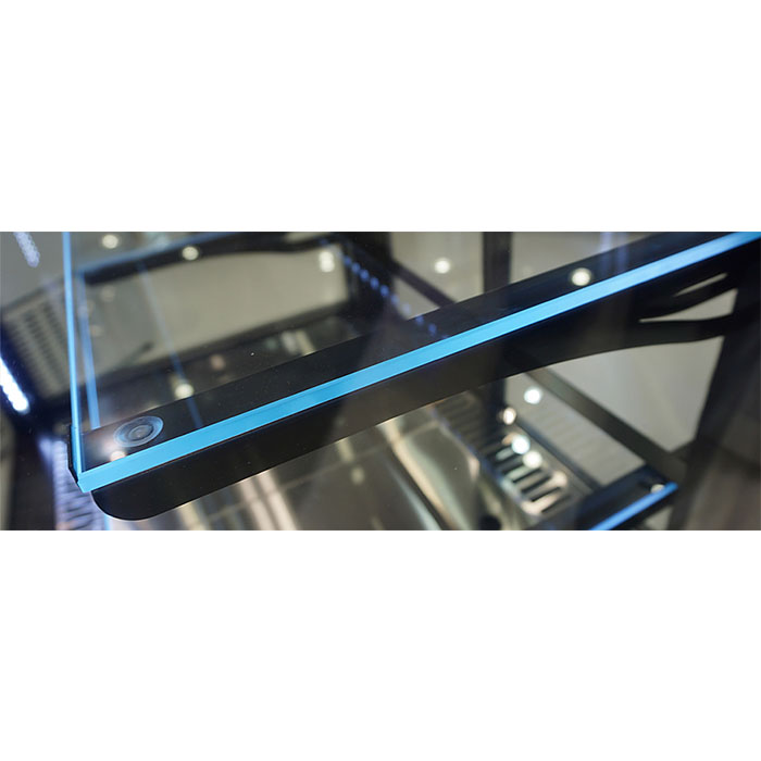 Витрина кондитерская Cryspi Elegia Quadro К 1000 (9010/9005)