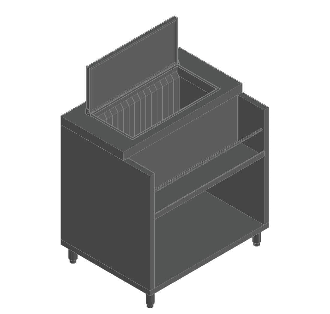 Барная станция Hicold НБМВЛ-8/6КР