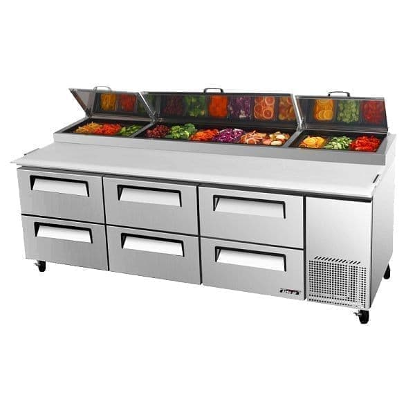 Стол холодильный (саладетта) Turbo Air CTPR-93-2D-6