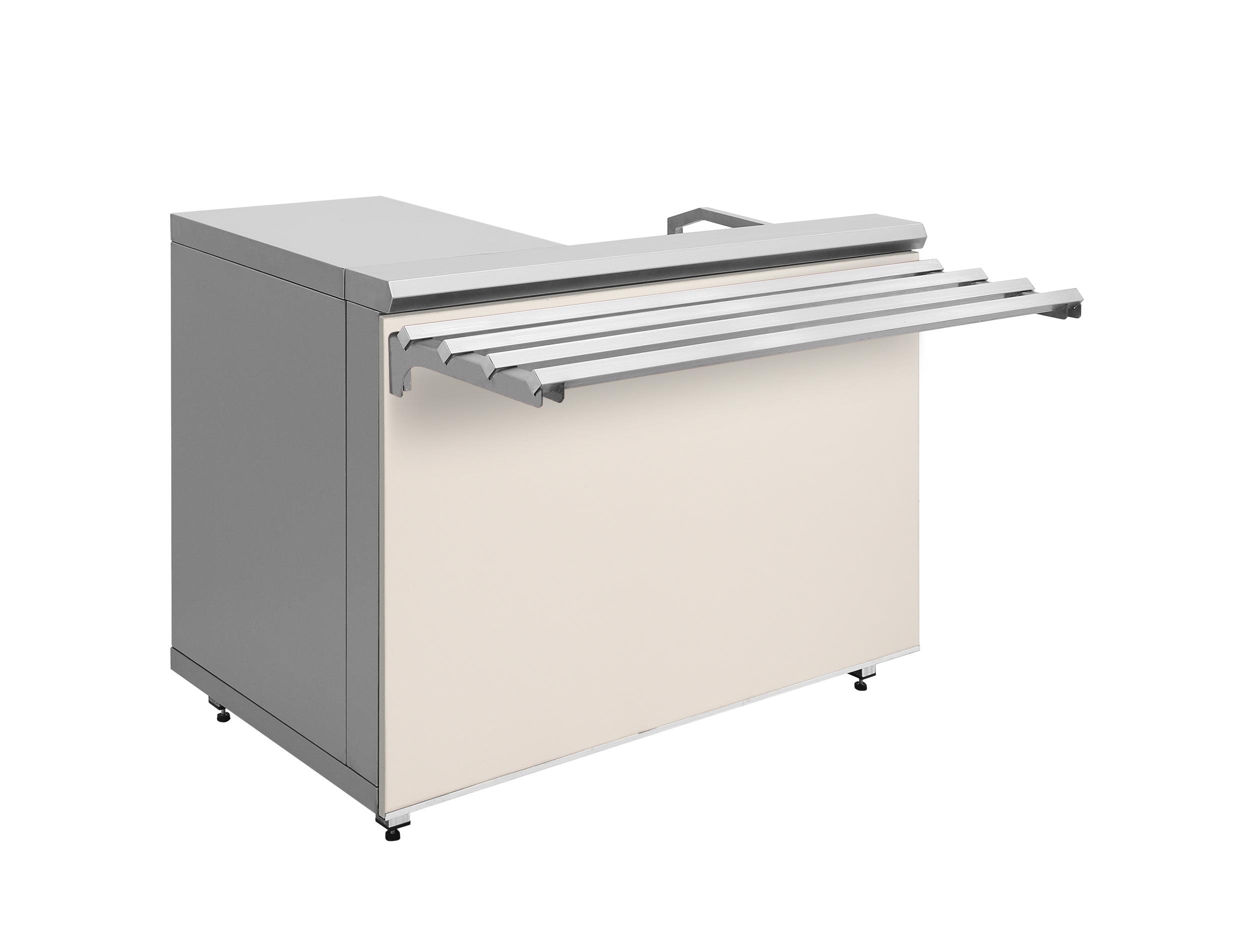 Прилавок кассовый универсальный Luxstahl КК-1200