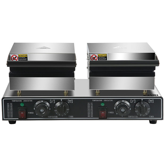 Вафельница для бельгийских вафель Eksi IWB-2S квадратная