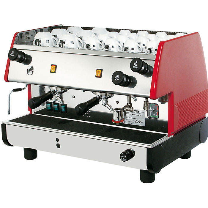 Кофемашина рожковая La Pavoni BART2M1595EU 2Gr полуавтомат, красная