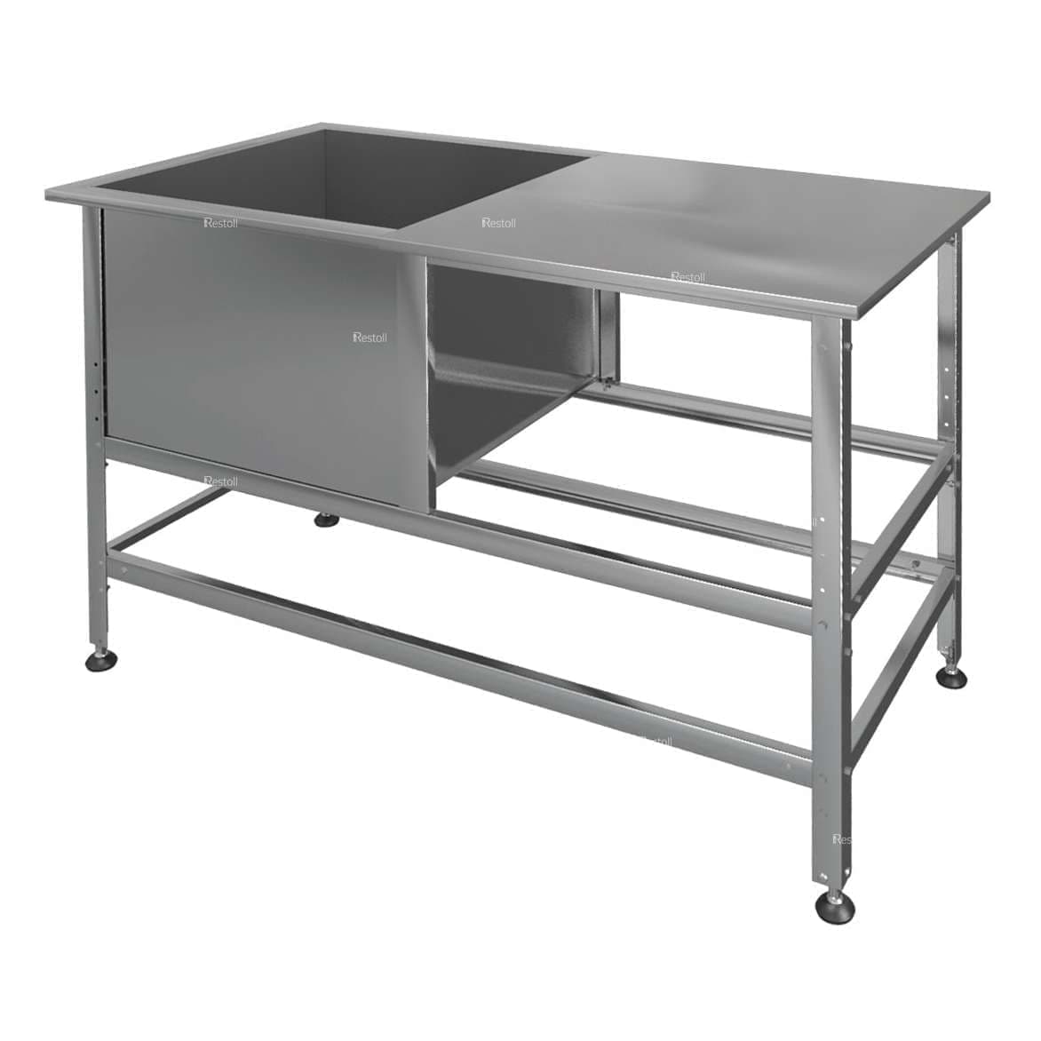 Ванна моечная Марихолодмаш МРП-0,45-0,8/1,55