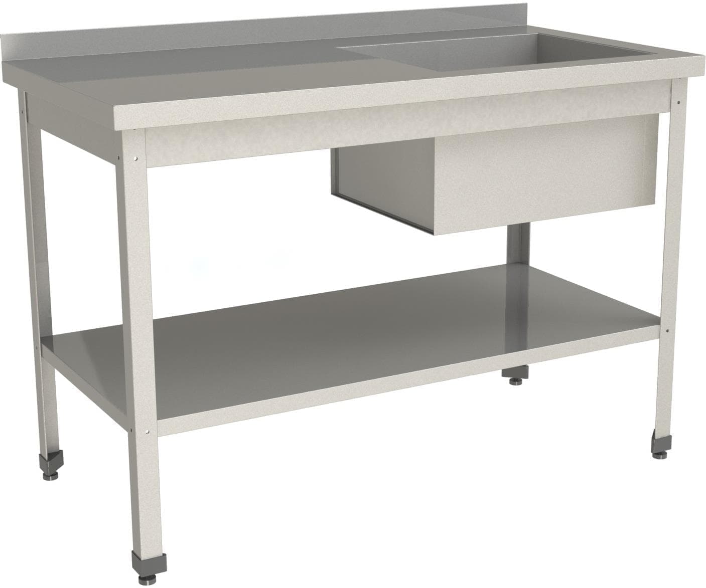Стол с моечной ванной Restoinox ВМСР/1-15/7-БПП-ЭЦ