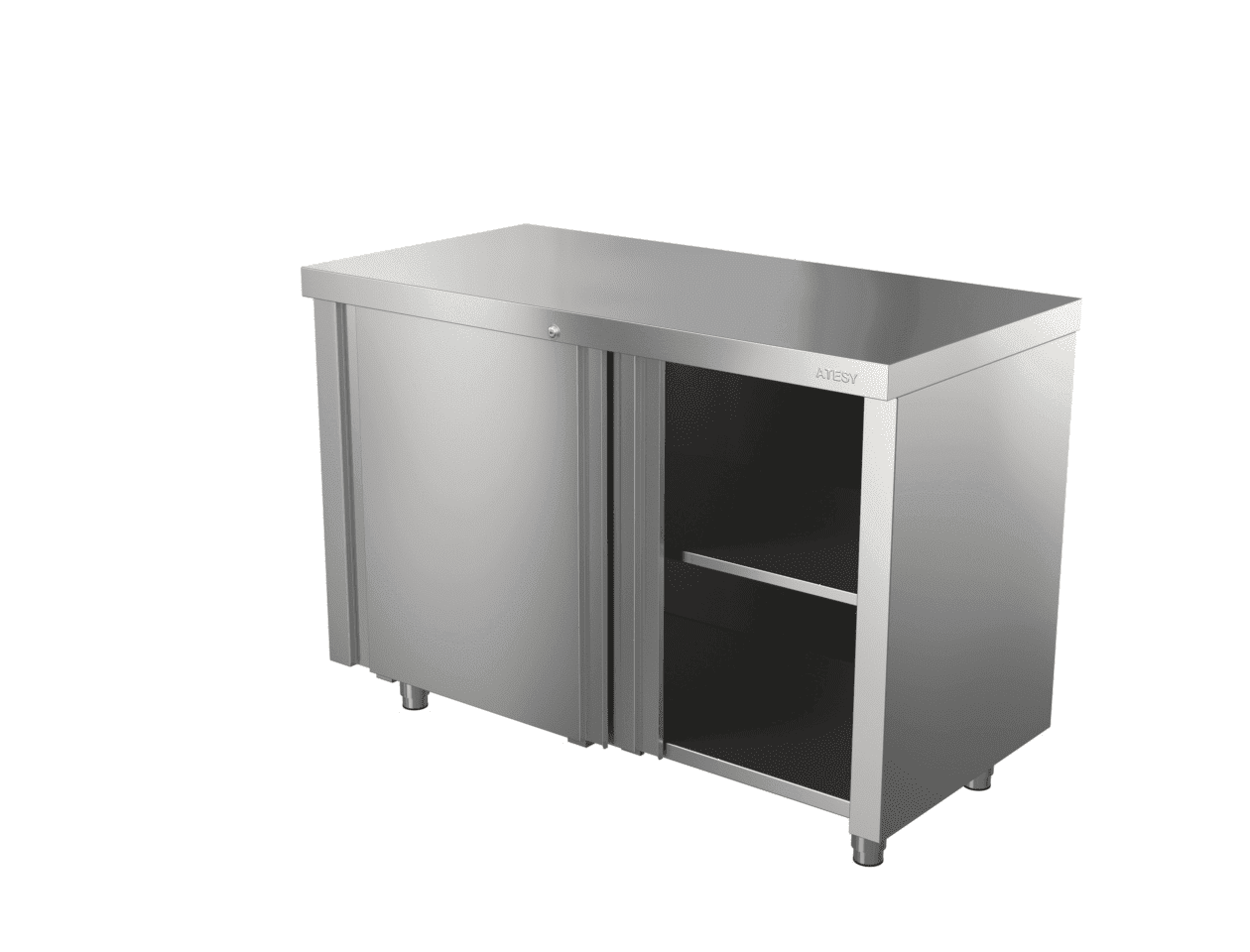 Стол-тумба с дверями Atesy СТ-С-900.700-02-К (СТ-2/900/700)