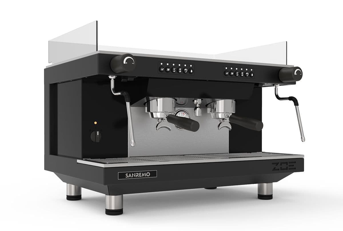 Кофемашина рожковая Sanremo Zoe SED 2Gr, черная