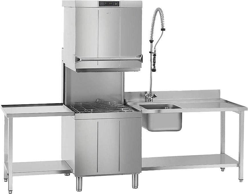 Купольная посудомоечная машина Smeg HTY615D
