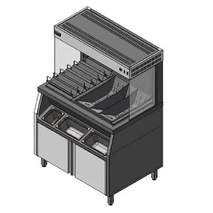 Стол тепловой Simeco СТ1007 (999.0US.44971)