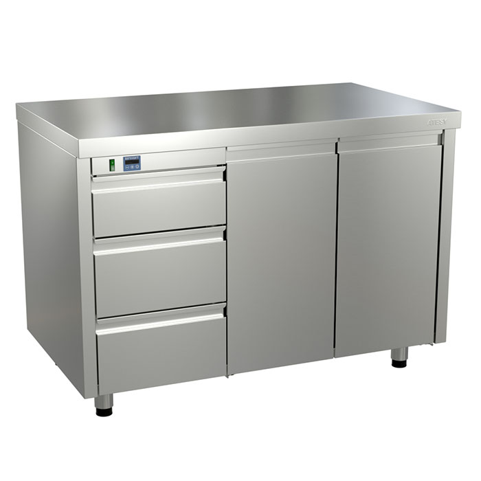 Стол-тумба со встроенным стерилизатором Atesy СТС-1200.700-02-1