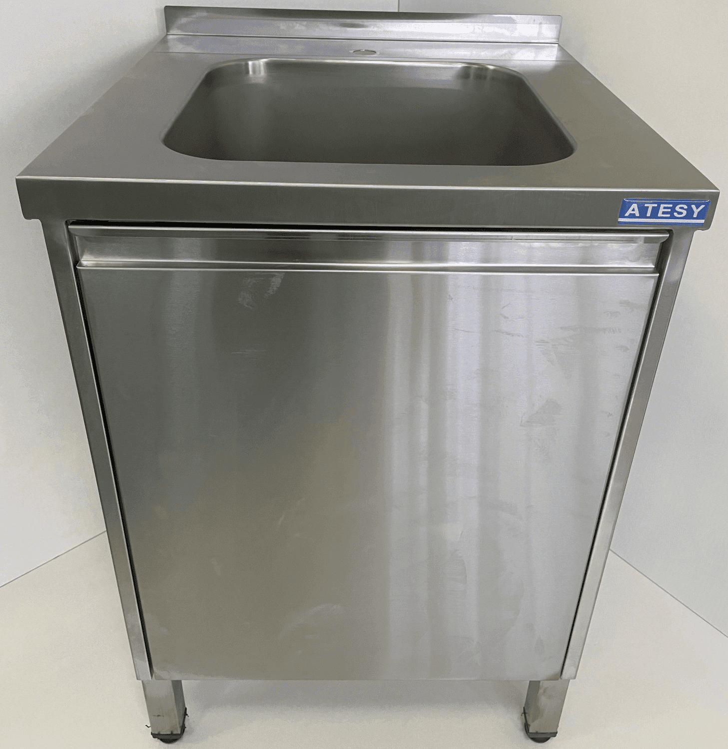 Стол с моечной ванной Atesy СТМ-С-1-Л-1200.600-Р-О