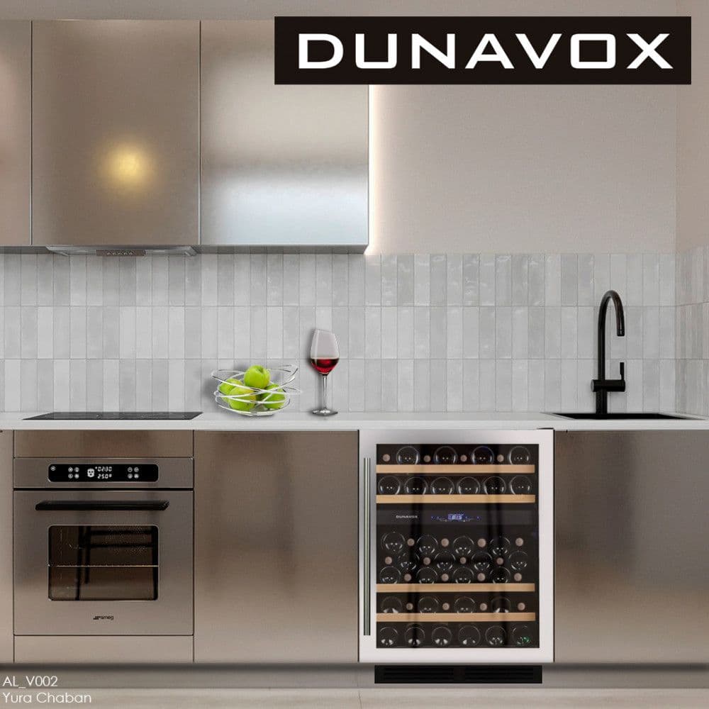 Шкаф винный Dunavox DX-53.130SDSK/DP