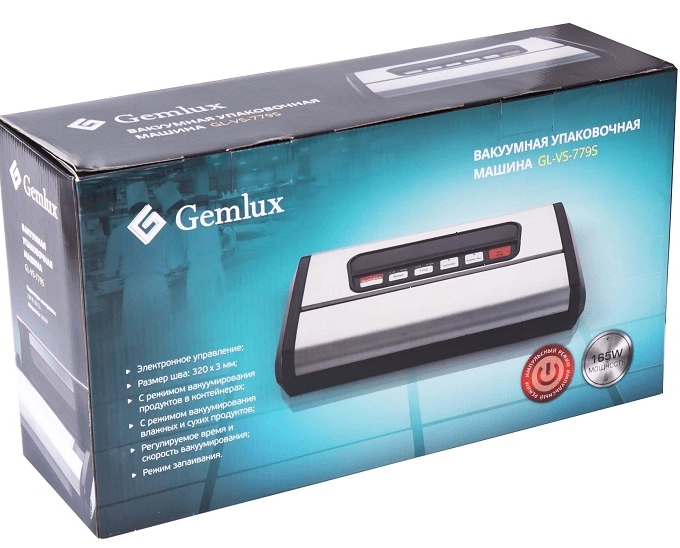 Вакуумный упаковщик бескамерный Gemlux GL-VS-779S
