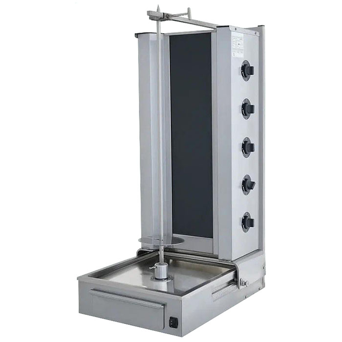 Гриль для шаурмы T-LUX KGD 5 нижний привод