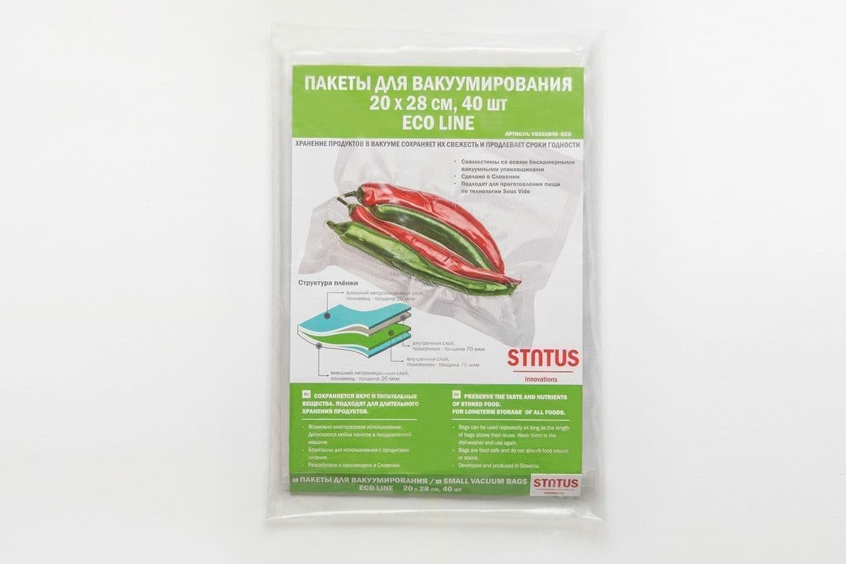 Пакеты вакуумные Status VB 202840-ECO