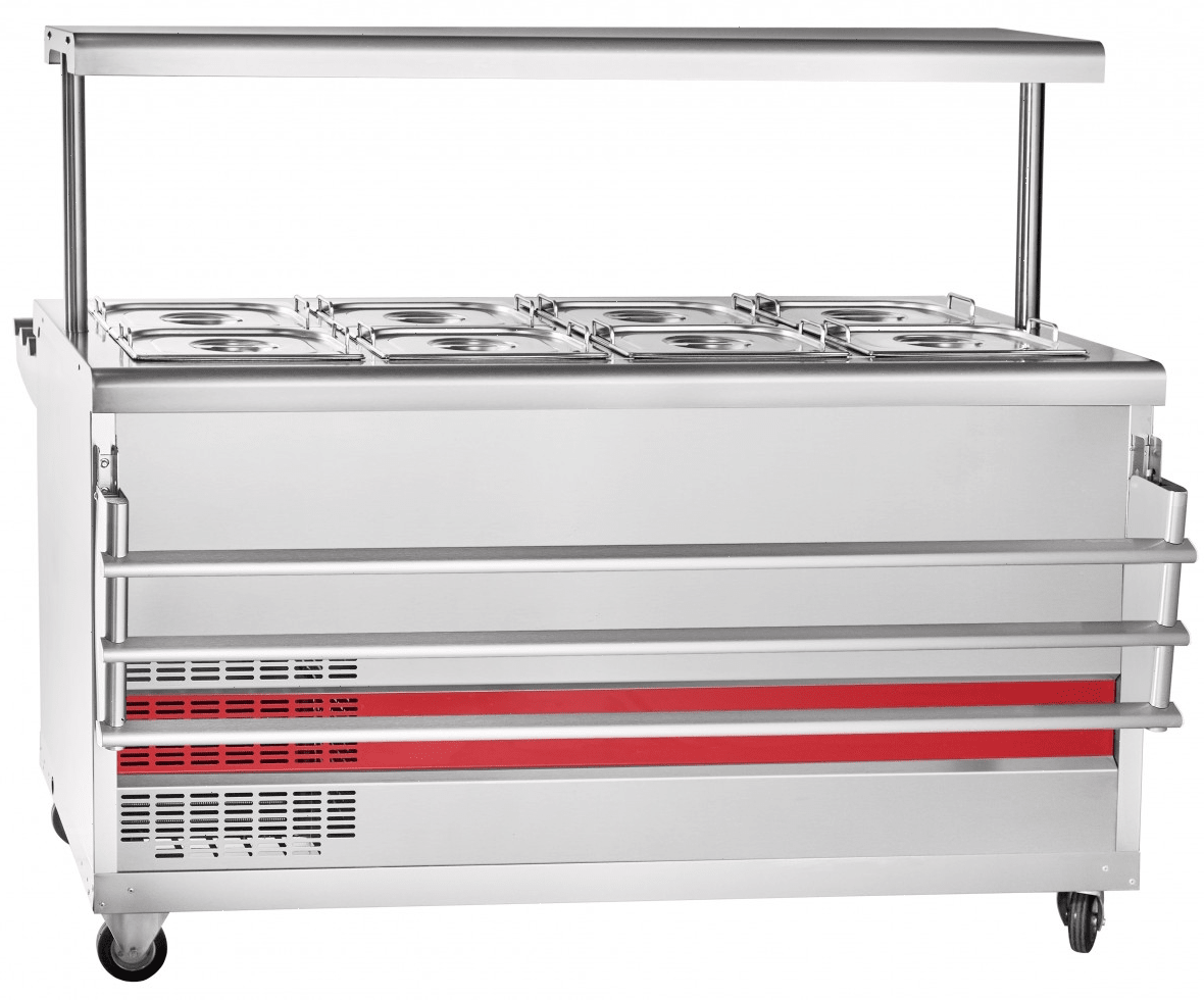 Прилавок для холодных закусок Abat ПВВ(Н)-70ПМ-01-НШ передвижной (21000000454)