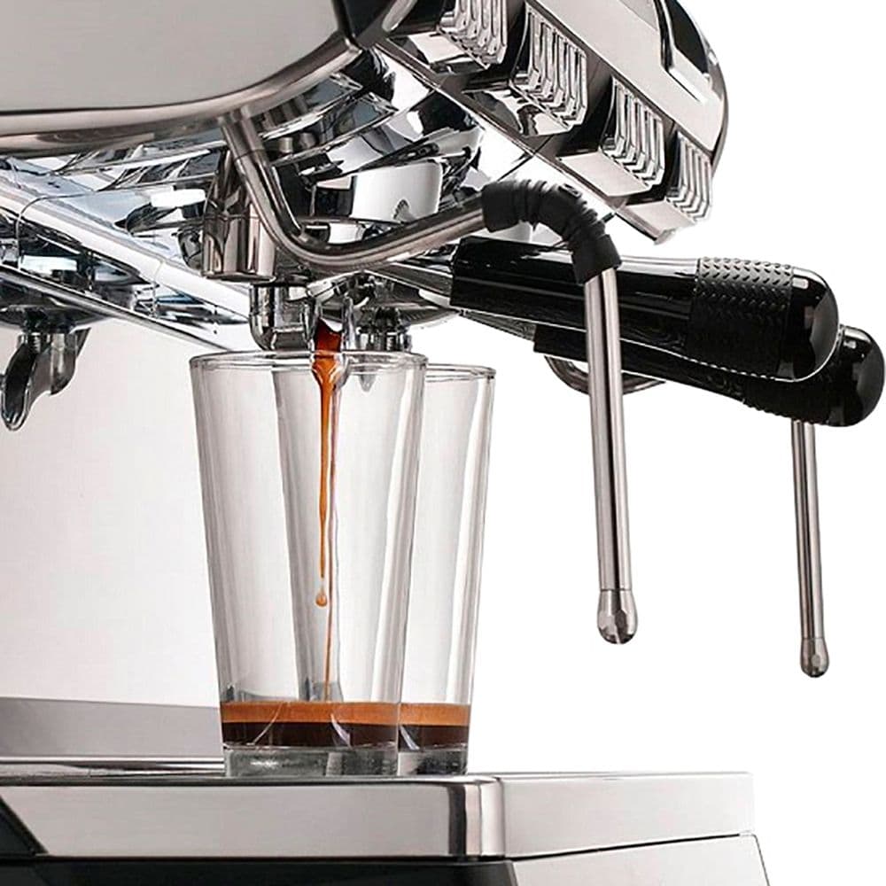 Кофемашина рожковая Nuova Simonelli Aurelia WAVE T3 2Gr высокие группы, белый жемчуг