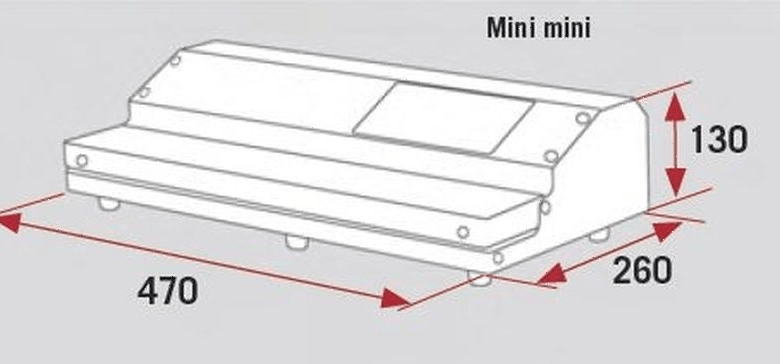 Вакуумный упаковщик бескамерный Lavezzini MINI MINI