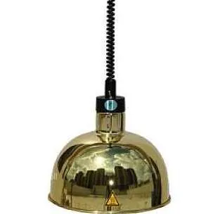 Лампа инфракрасная Hurakan HKN-DL750 Латунь