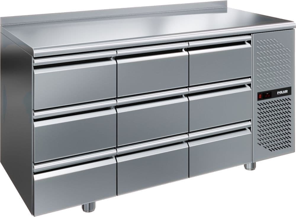Стол холодильный Polair TM3‑333‑G