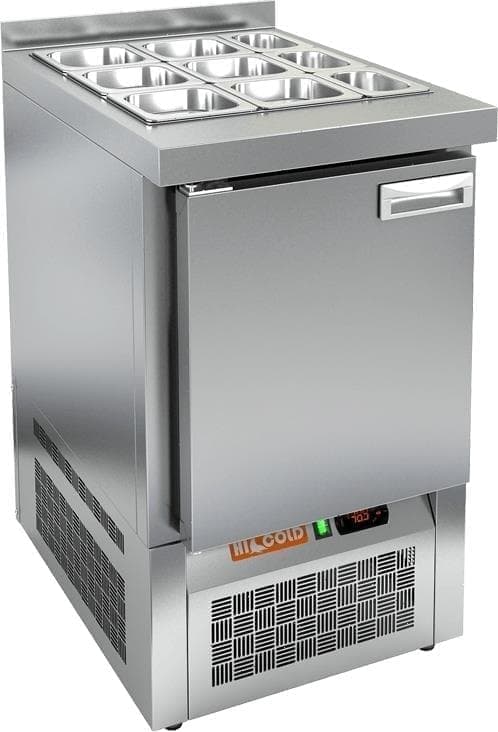 Стол холодильный (саладетта) Hicold SLE3‑1GN без крышки