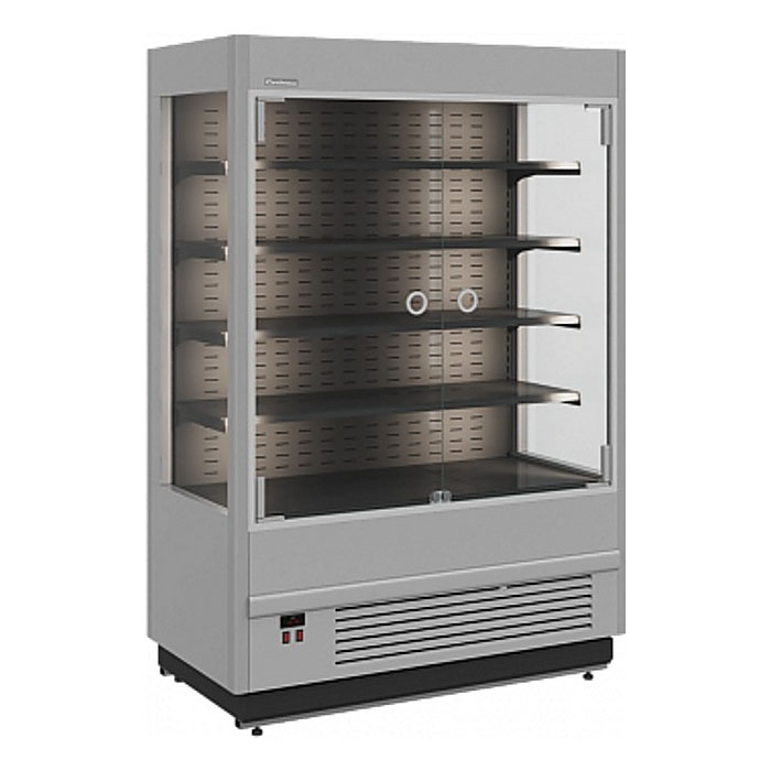Витрина холодильная Carboma FC 20-07 VM 1,0-1 LIGHT (фронт X0) 9006-9005