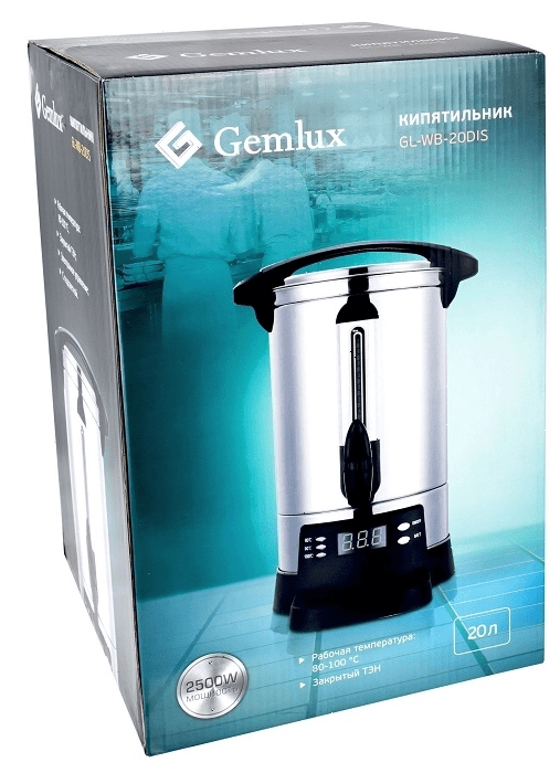 Кипятильник Gemlux GL-WB-20DIS